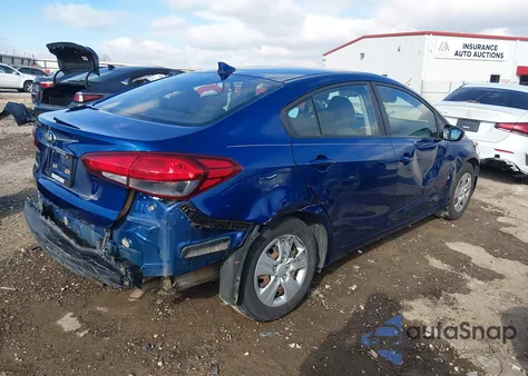 2018 Kia Forte Lx z USA, uszkodzony, nr VIN 3KPFK4A78JE284901